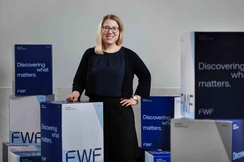 Photo of Isabella Fritz at the award ceremony